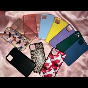 Eleven iPhone 11 ProMax cases